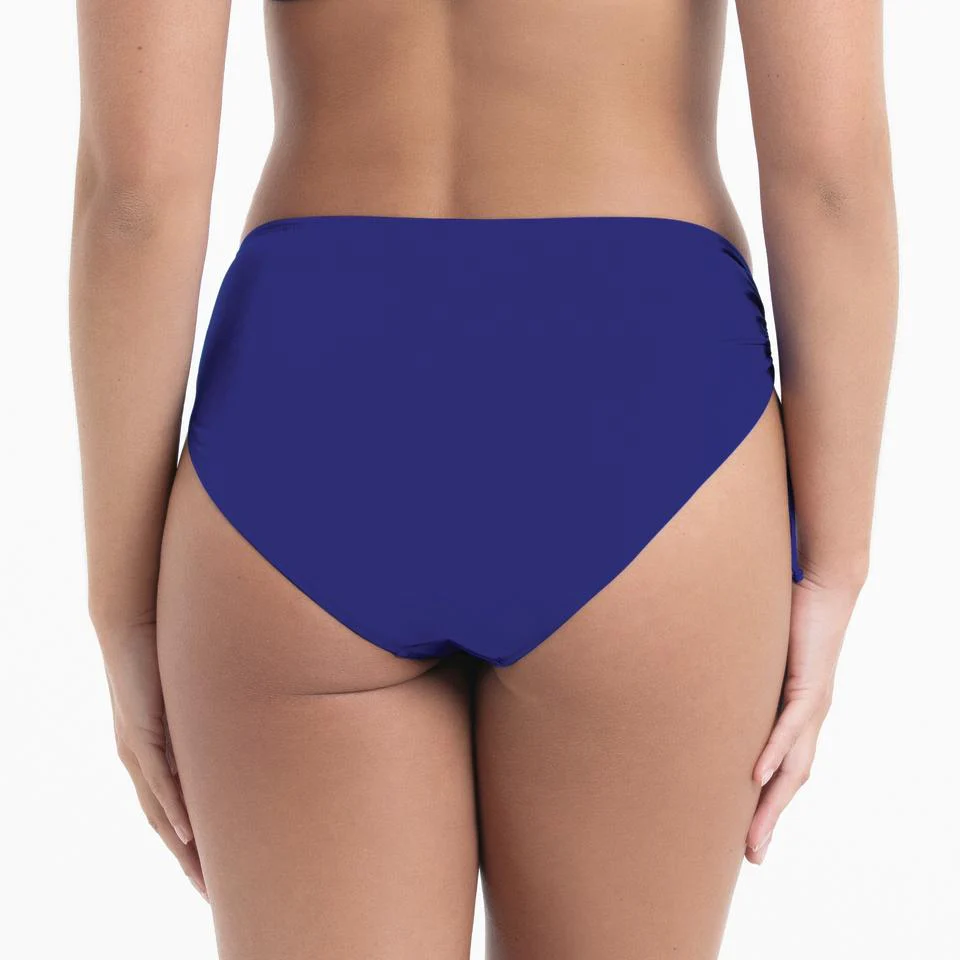 Shiny Basics Bikini Slip 8704-0 Blue Violet - Image 2