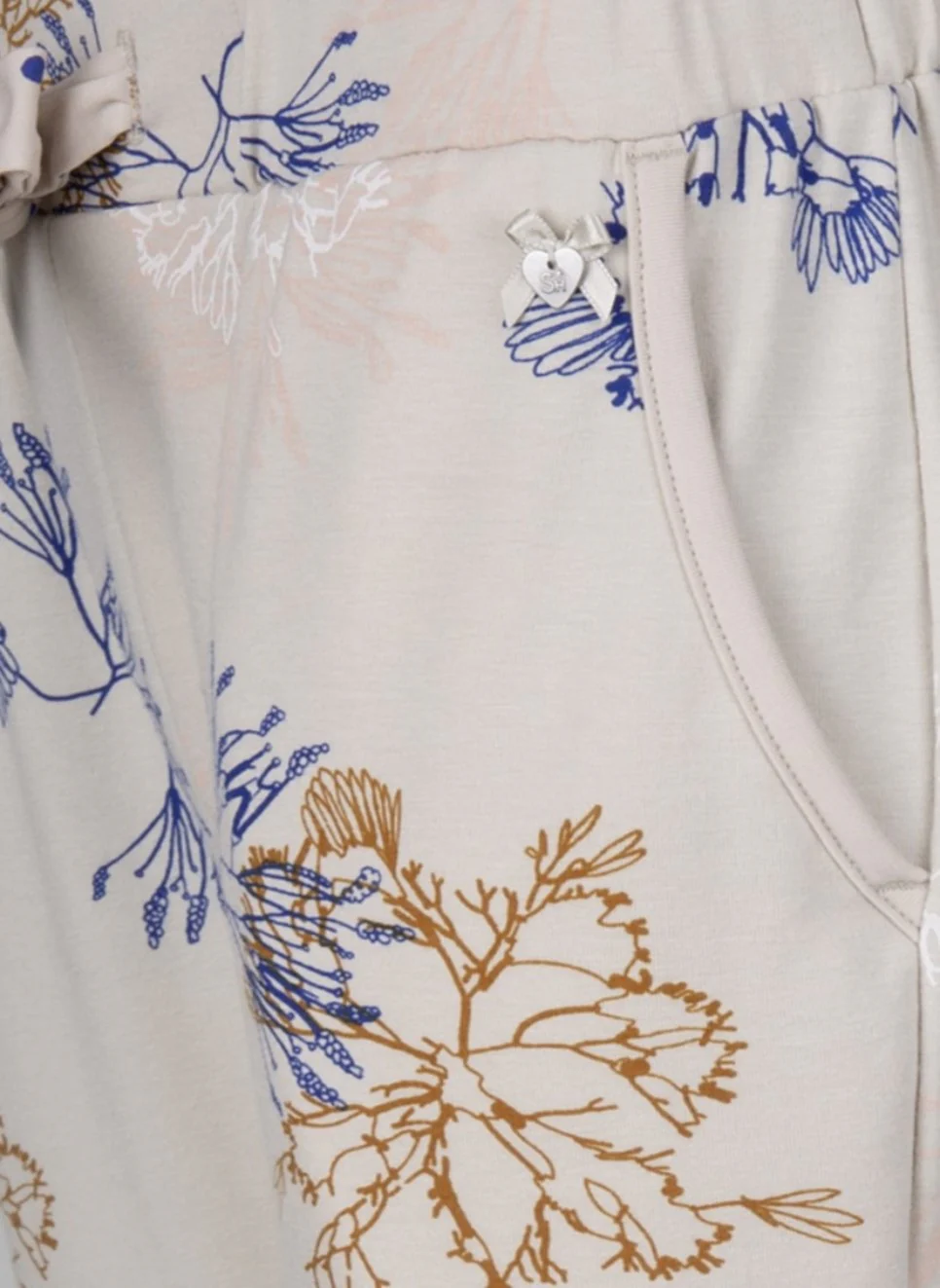 Maaike Pyjama Pantalon 621350 Beige - Image 3