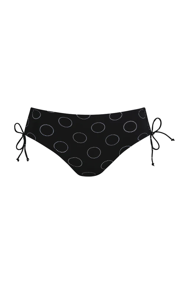 Silver Pearls Bikini slip 8759-0 Zwart - Image 3