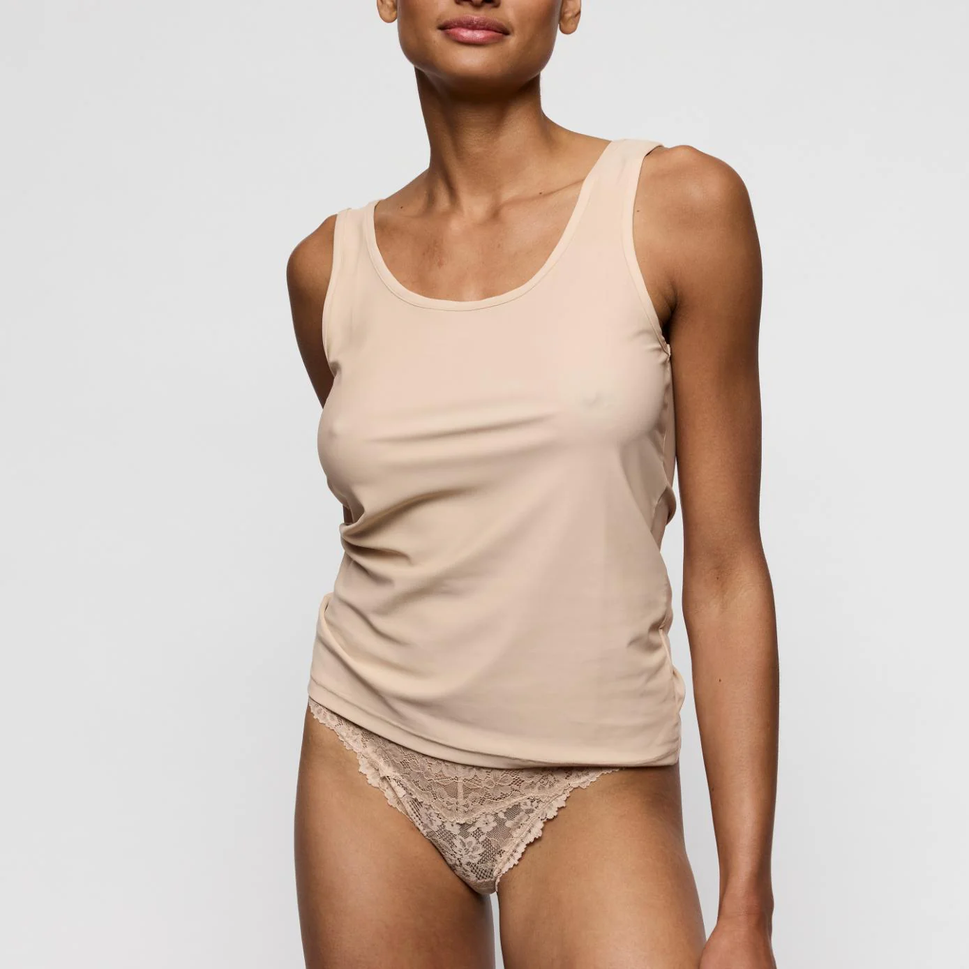 Soft Studio Topje Zonder Cups 0803041 Caffe Latte