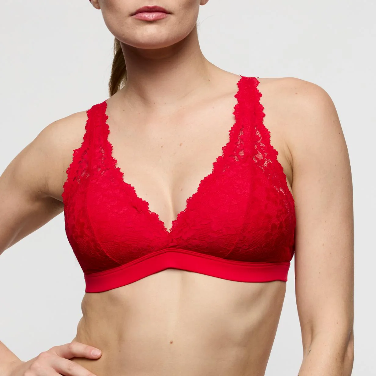 Soft Studio Voorgevormde Bralette 0103044 True Red