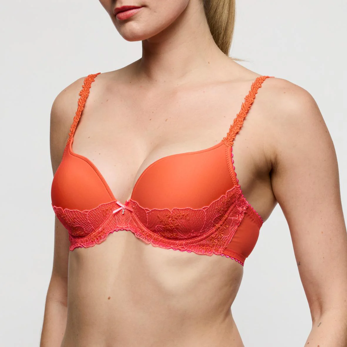 Solene Voorgevormde Beugel Bh Hartvorm 0102996 Pamplemousse - Image 2