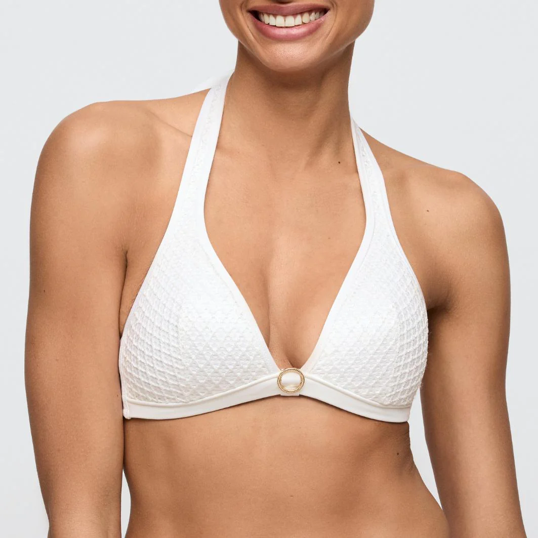 Taleah Voorgevormde Triangel Bikini Top 1008613 Elfin White