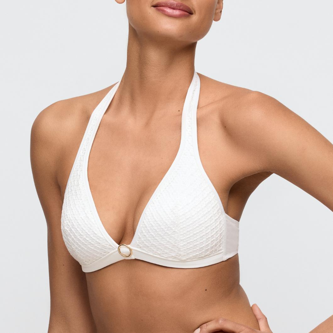 Taleah Voorgevormde Triangel Bikini Top 1008613 Elfin White - Image 2