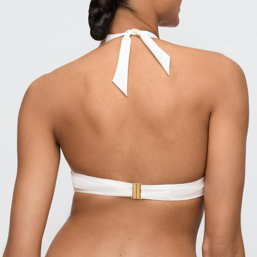 Taleah Voorgevormde Triangel Bikini Top 1008613 Elfin White - Image 3