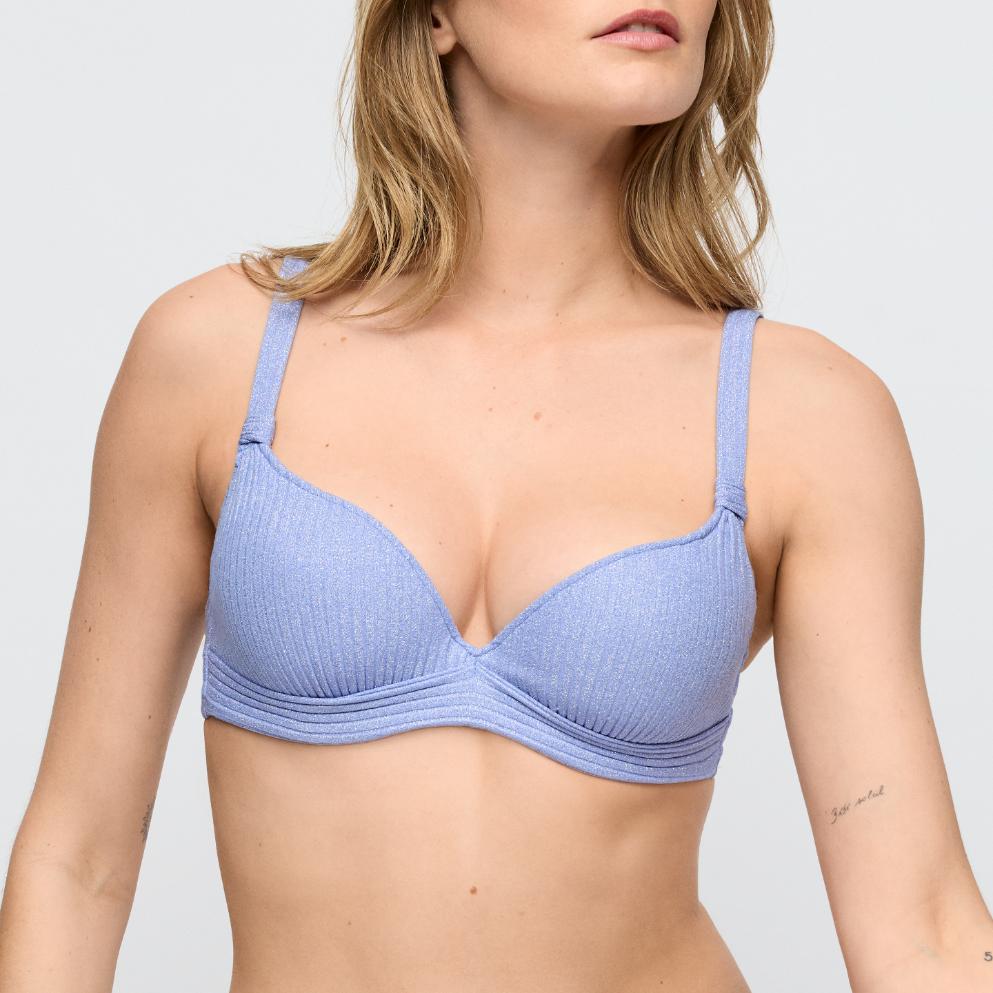 Tinjis Voorgevormde Plunge Bikini Top 1006916 Sparkling Dusk