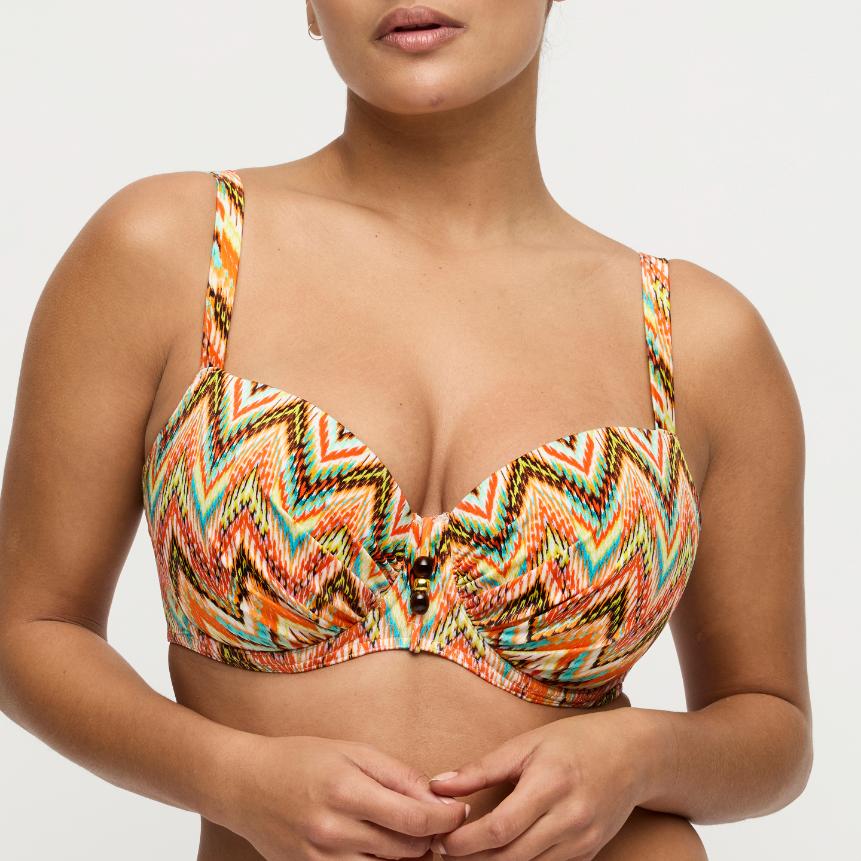 Tubou Voorgevormde Balconette Bikini Top 4013816 Ikat Summer