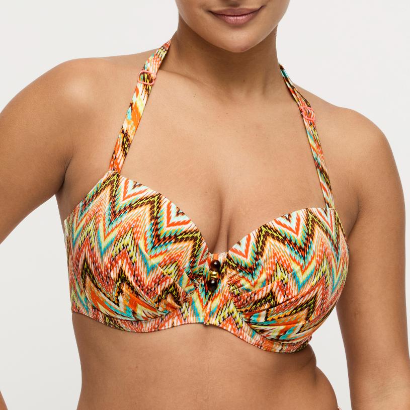 Tubou Voorgevormde Balconette Bikini Top 4013816 Ikat Summer - Image 2