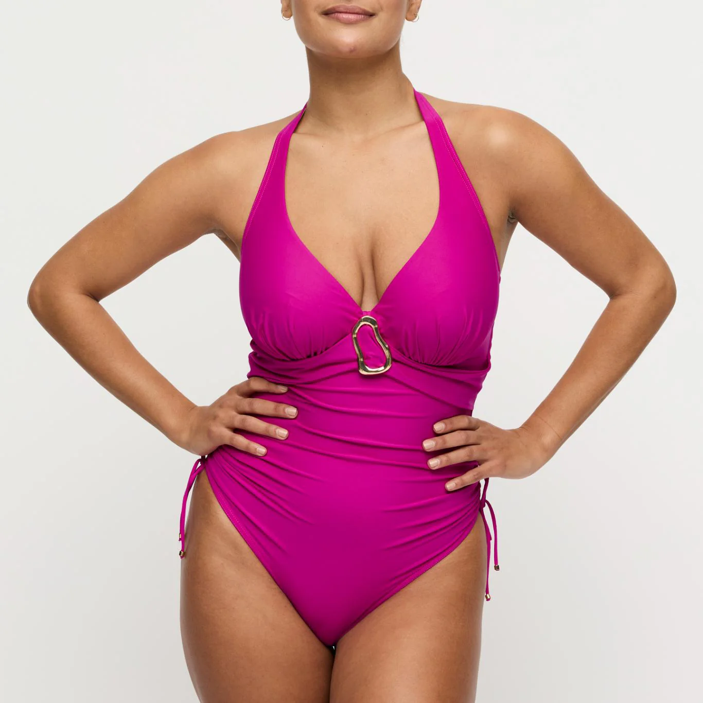 Uvita Plunge Badpak 4013539 Deep Magenta - Image 2