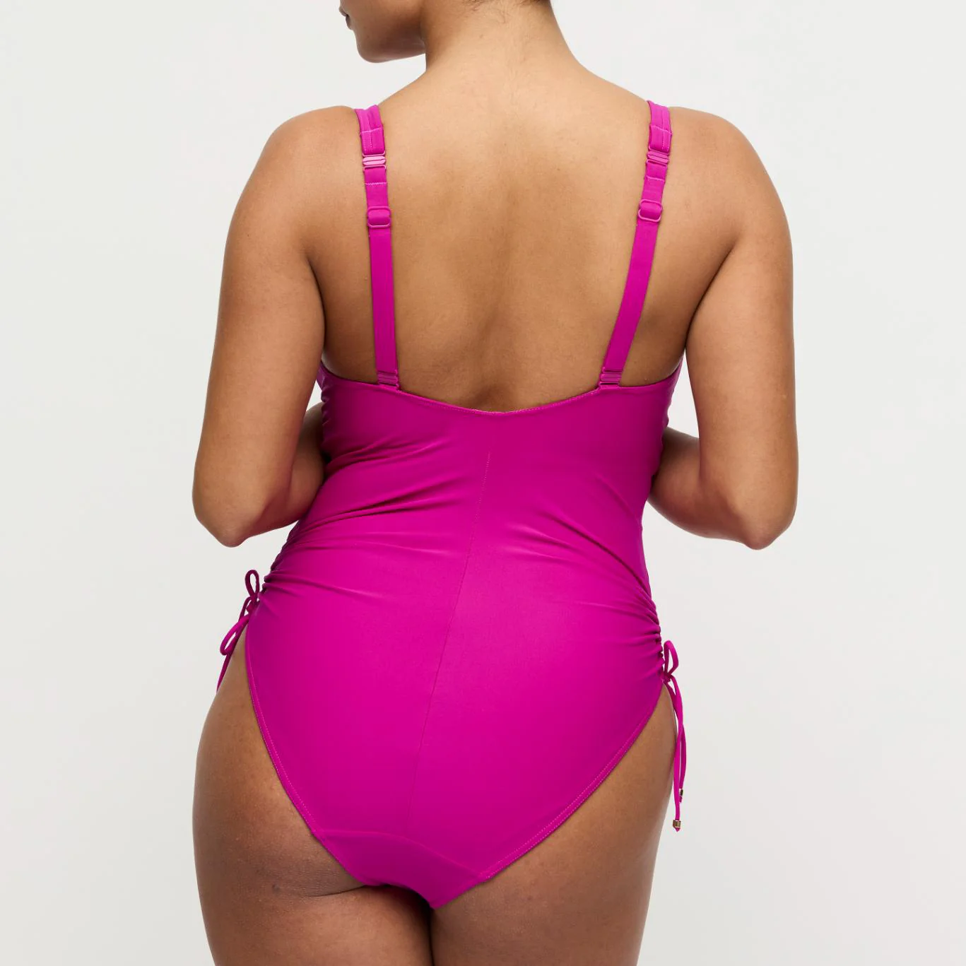 Uvita Plunge Badpak 4013539 Deep Magenta - Image 5