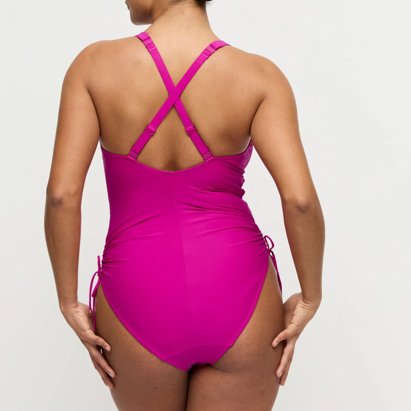 Uvita Plunge Badpak 4013539 Deep Magenta - Image 7