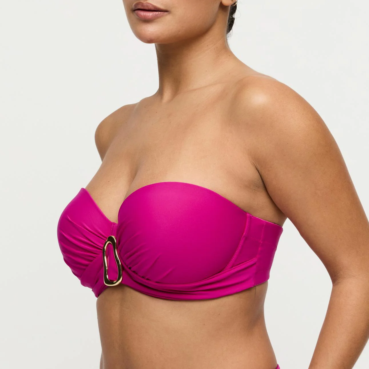Uvita Voorgevormde Bikini Top Strapless 4013517 Deep Magenta - Image 6