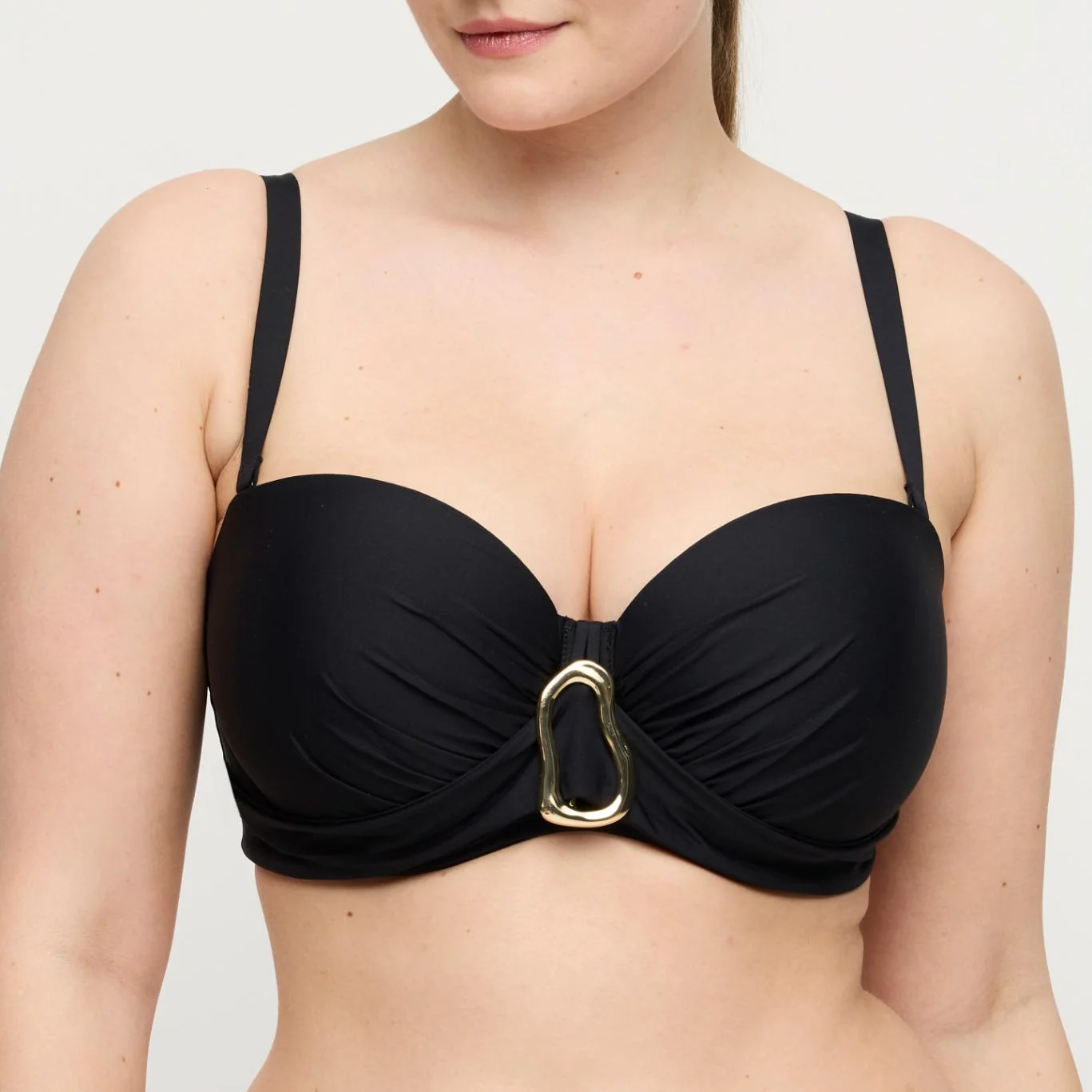 Uvita Voorgevormde Bikini Top Strapless 4013517 Zwart