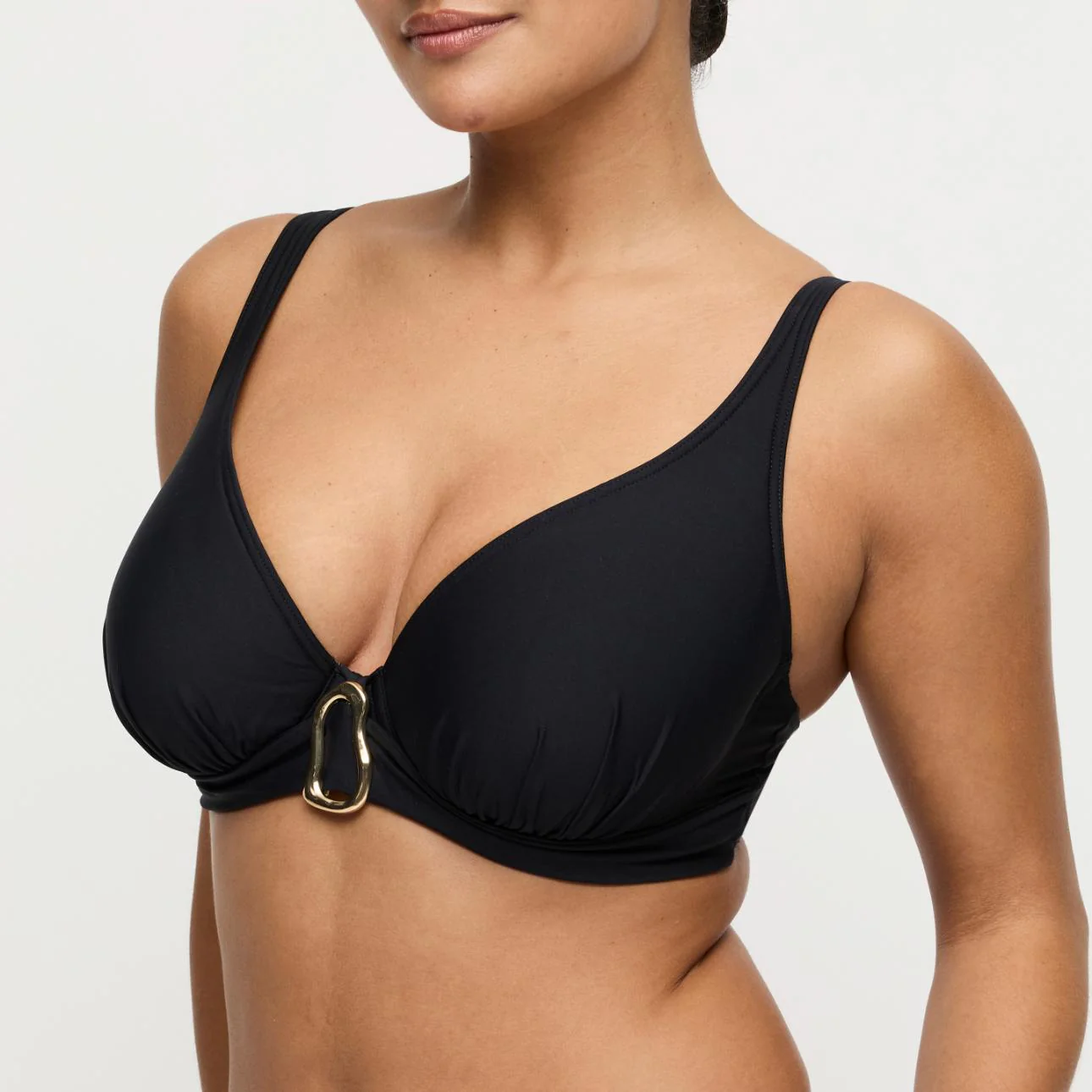 Uvita Voorgevormde Plunge Bikini Top 4013519 Zwart - Image 3