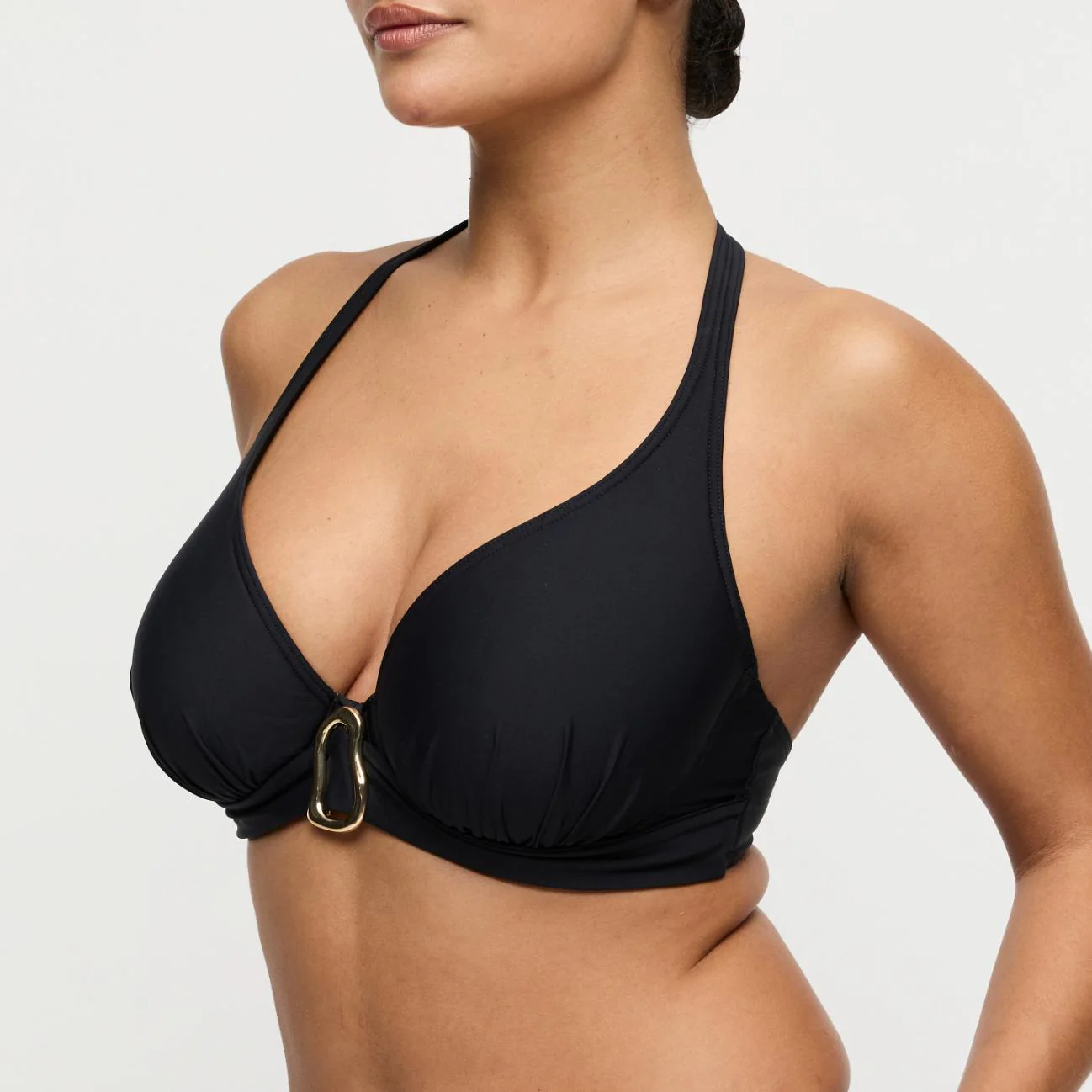 Uvita Voorgevormde Plunge Bikini Top 4013519 Zwart - Image 4