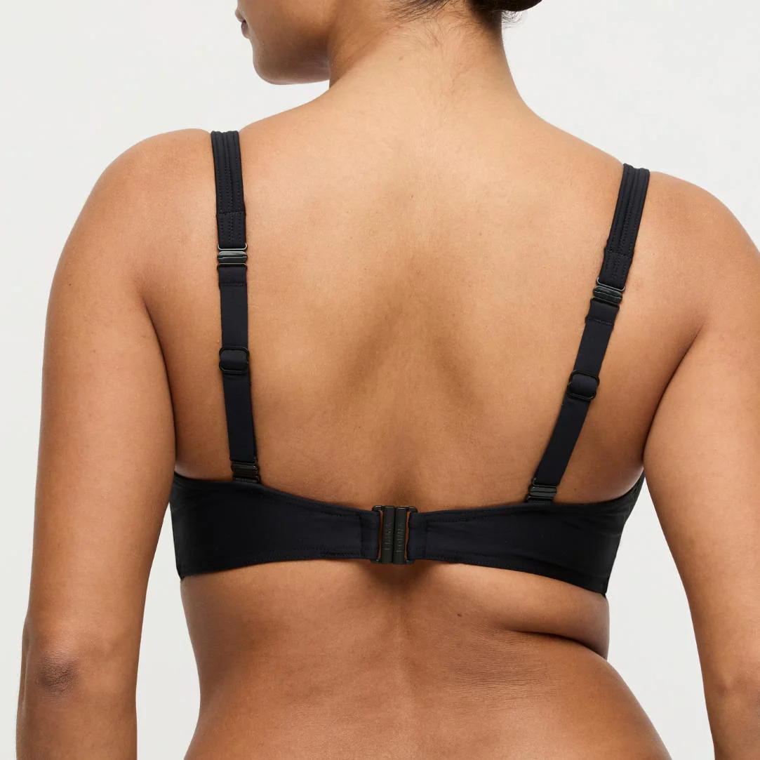 Uvita Voorgevormde Plunge Bikini Top 4013519 Zwart - Image 5