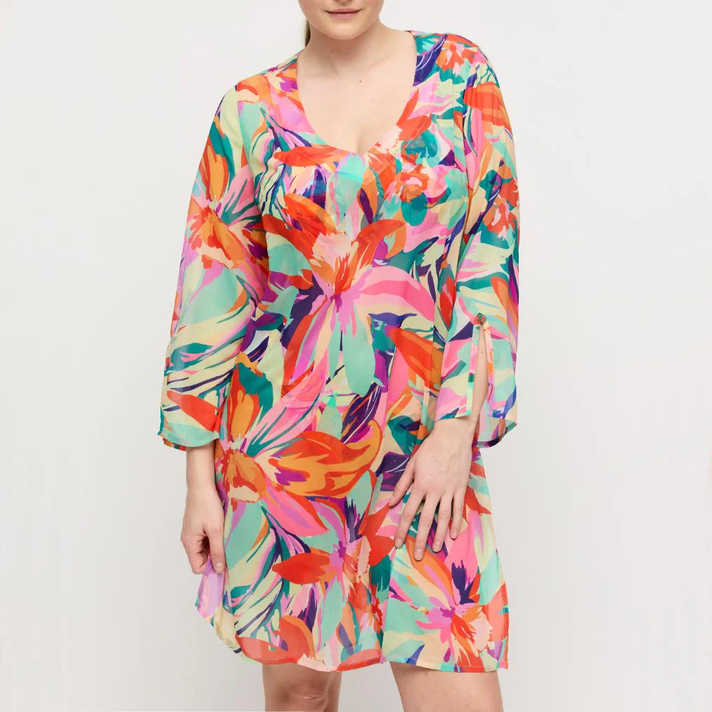Varadeo Badmode Caftan 4013984 Bright Tropics