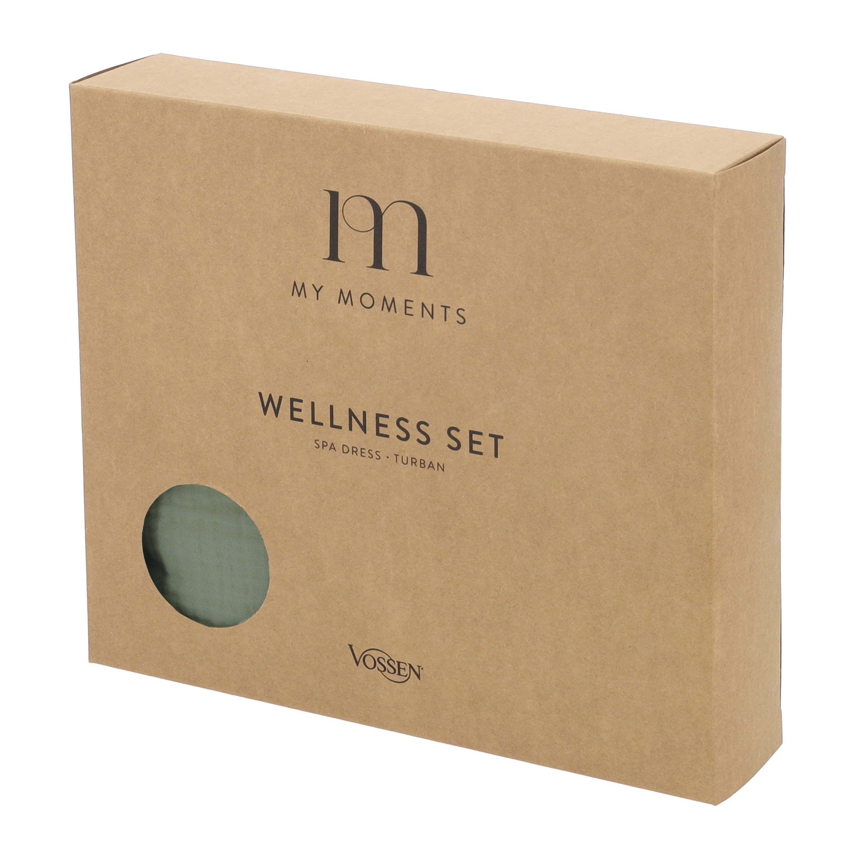 Wellness Sauna Kilt en Turban 14190 Detox Green - Image 2